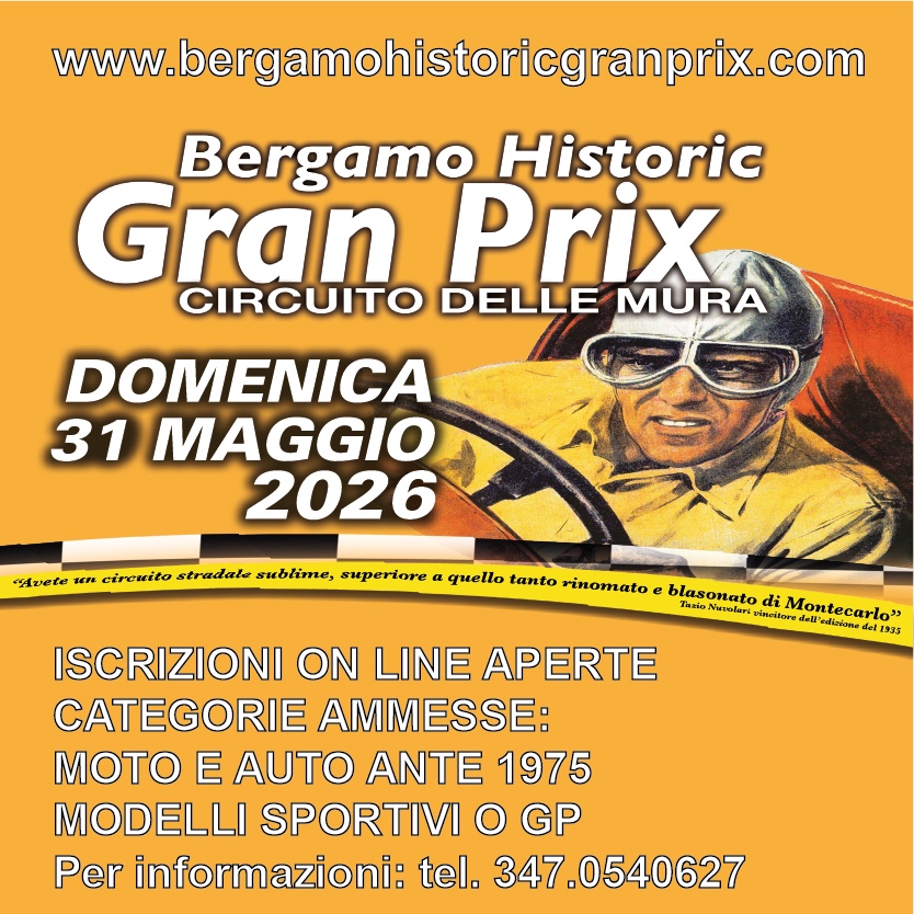 Bergamo Historic Gran Prix 2026