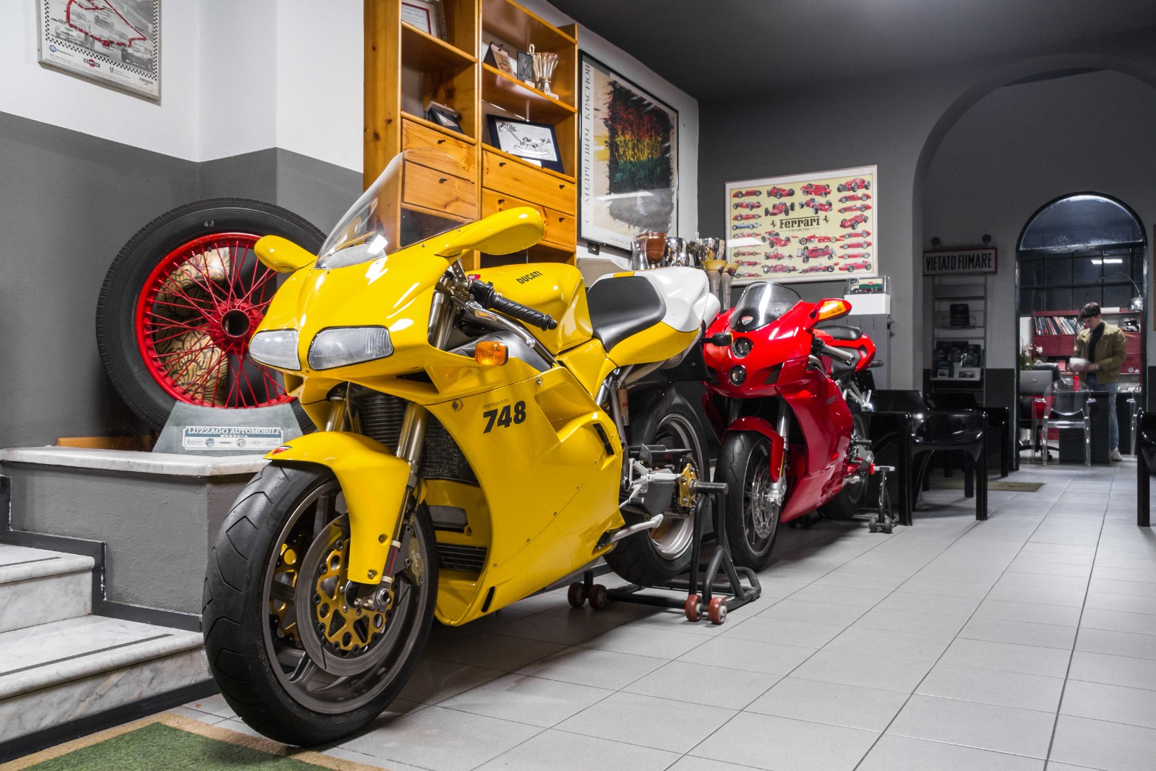Esposizione moto Ducati