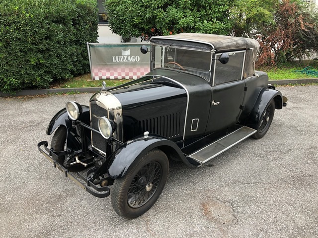 Amilcar Type G spider Carr.Weimann RHD - 1926